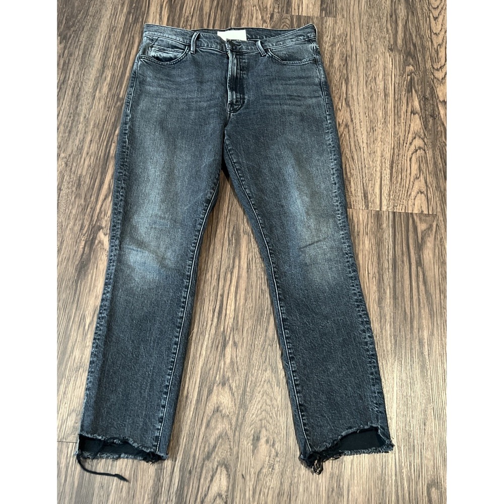 MOTHER High Waisted Rascal Ankle Step Fray Jean Women's Sz 31 Roadtrip Renegade